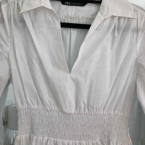 WHITE ZARA DRESS 🫶🏼🤍 - Picture 3 of 3